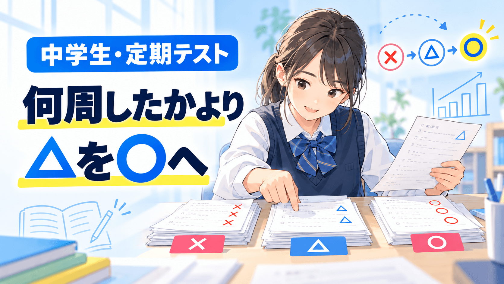 アイキャッチ画像:「何周したかより △を○へ」
